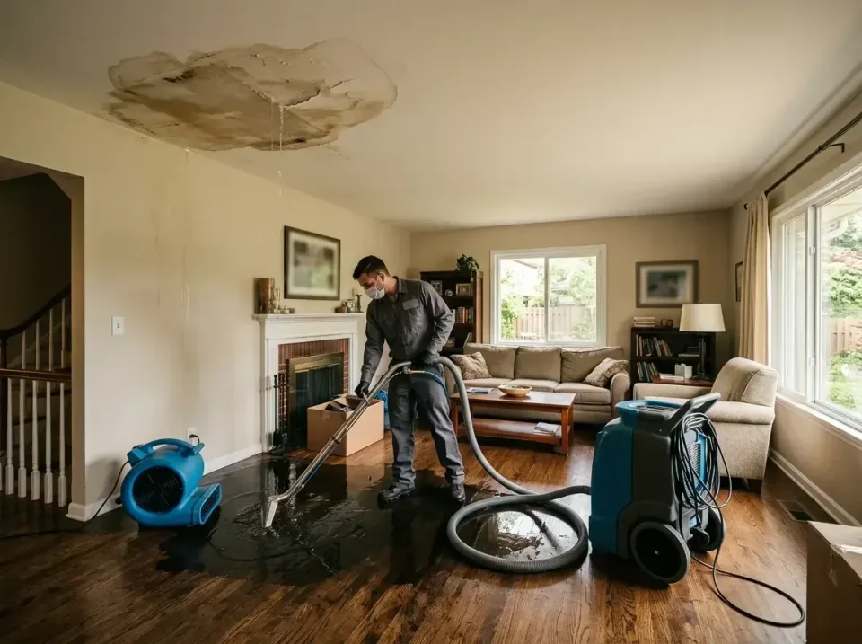 attic-pipe-burst-ceiling-drip-008 — frequently asked questions, Water Damage Restoration & Carpet Care in Westvale, NY